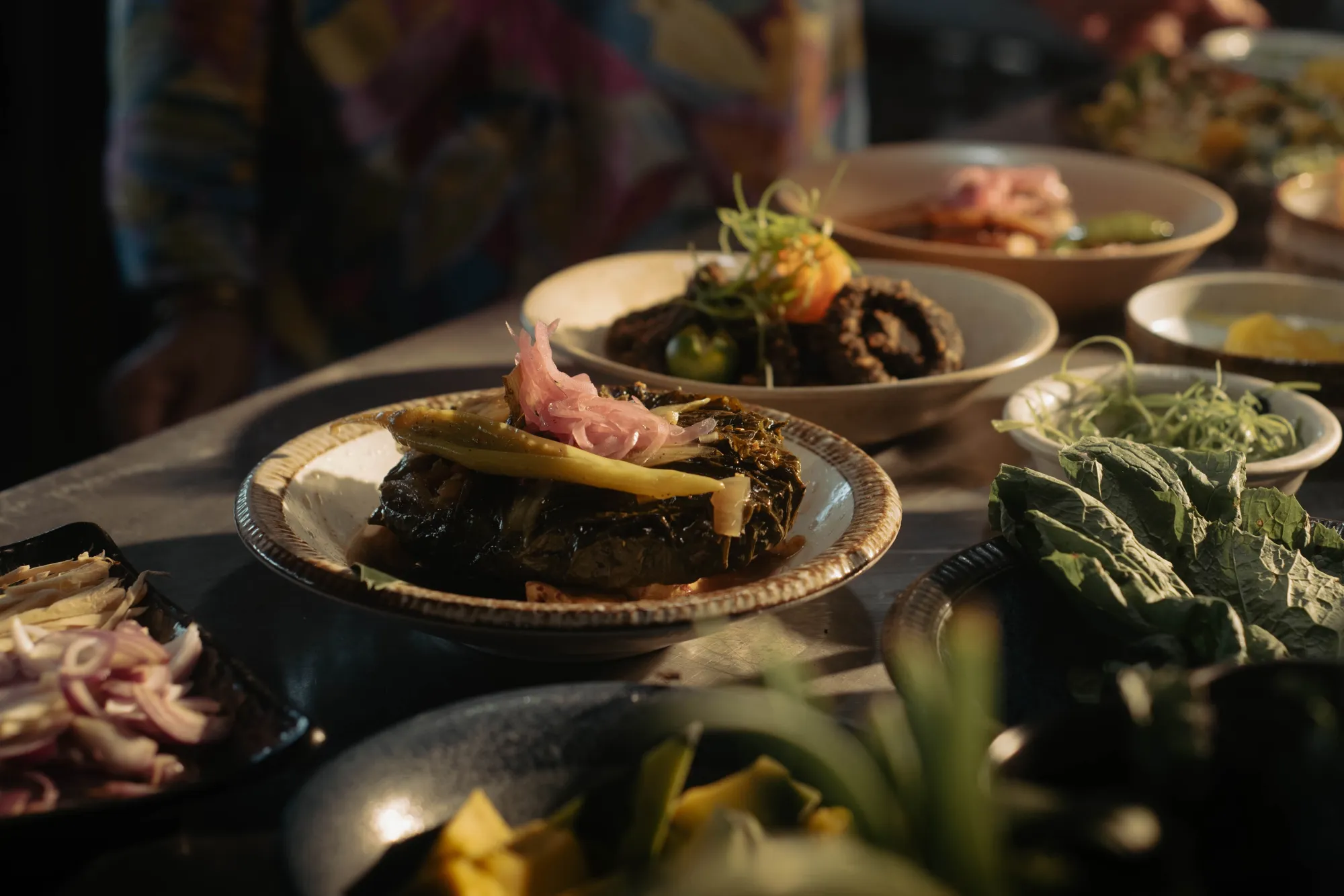 Island dishes served at Taran Duli Beach Club